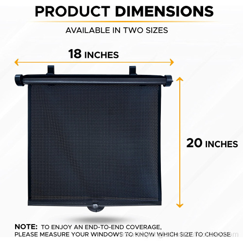 Thermal shading is installed with retractable shading